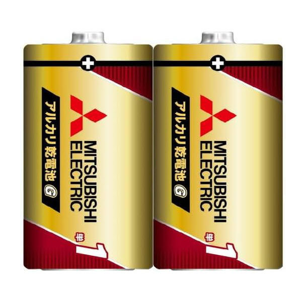 単1アルカリ電池 単一乾電池 三菱 日本製 LR20GR/2S/0824 2個組x1パック/送料無料拍卖