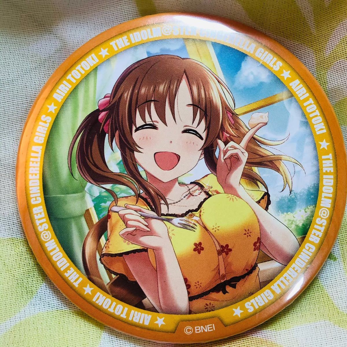 アイドルマスターシンデレラガールズ★オフィシャルショップ限定 ガラポンくじ C賞 缶バッジ 十時愛梨★アイマス GARAPON拍卖