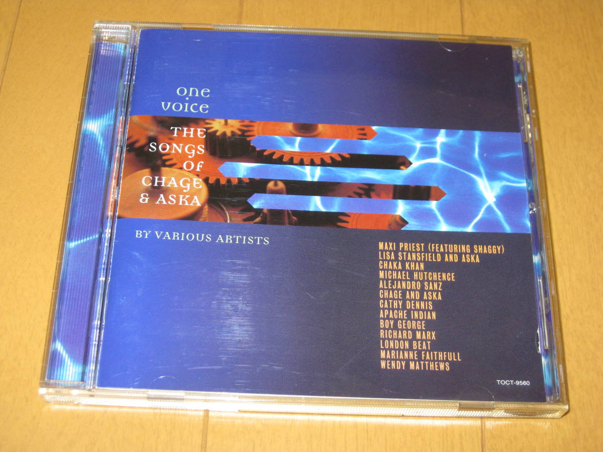 ワン・ボイス ONE VOICE THE SONGS OF CHAGE&ASKA BY VARIOUS ARTISTS チャゲ&飛鳥 CHAGE and ASKA 国内盤CD TOCT-9560 拍卖