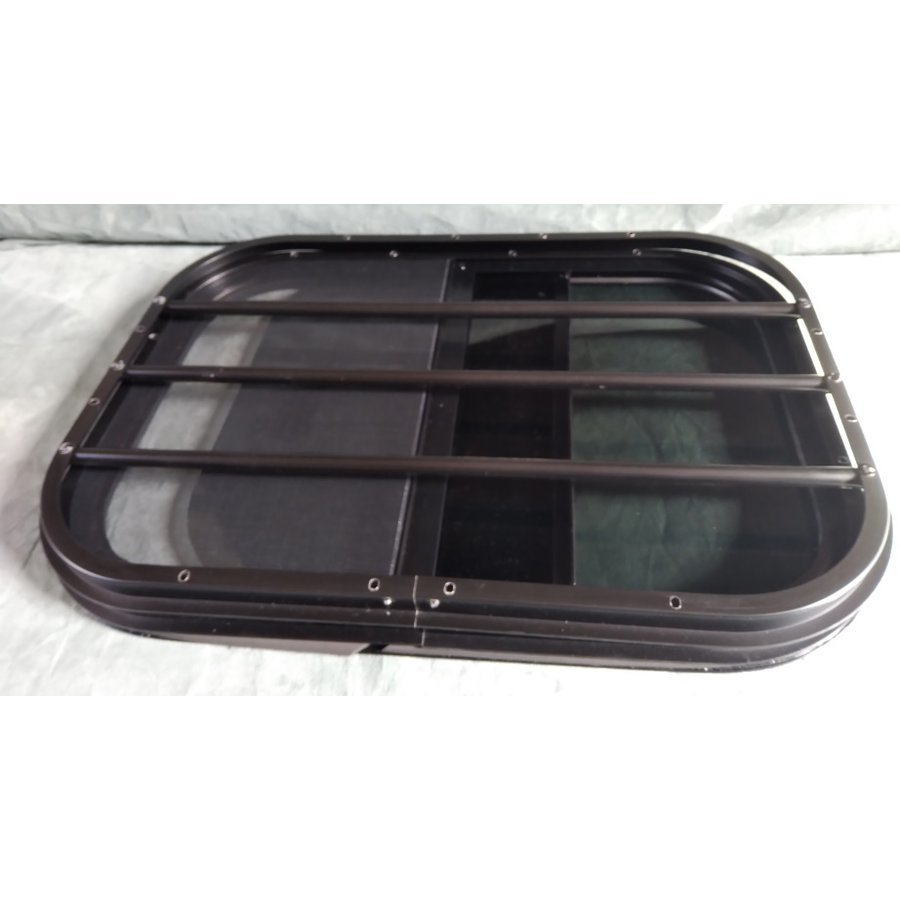 CR Laurence社製 トレーラー用サイドウィンドウHTW20013+保護枠HTG0011のセット 値下げしました!!拍卖