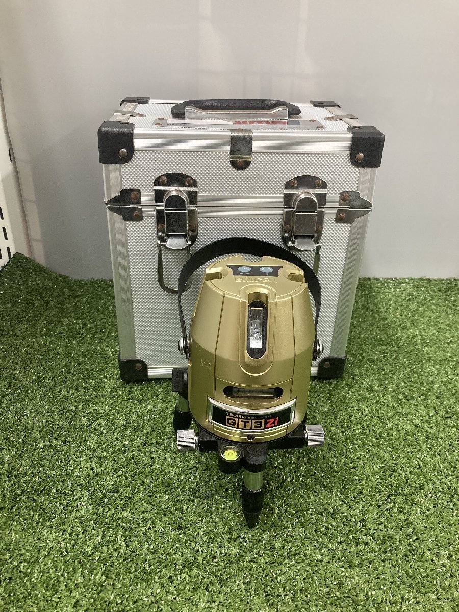 【中古品】Tajima タジマ レーザー墨出し器 GT3Zi 赤ライン 本体とケースのみ ITPCEIZ79Y0I拍卖