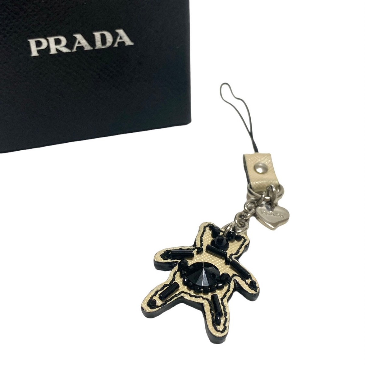 美品 プラダ チャーム くま ベア 23L02拍卖