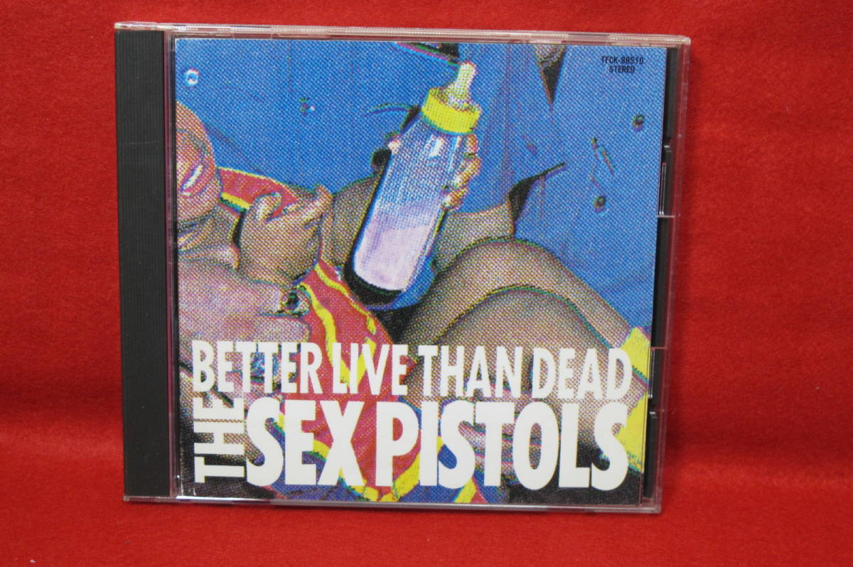 【国内盤 PUNK! CD】セックス・ピストルズ/BETTER LIVE THAN DEAD拍卖