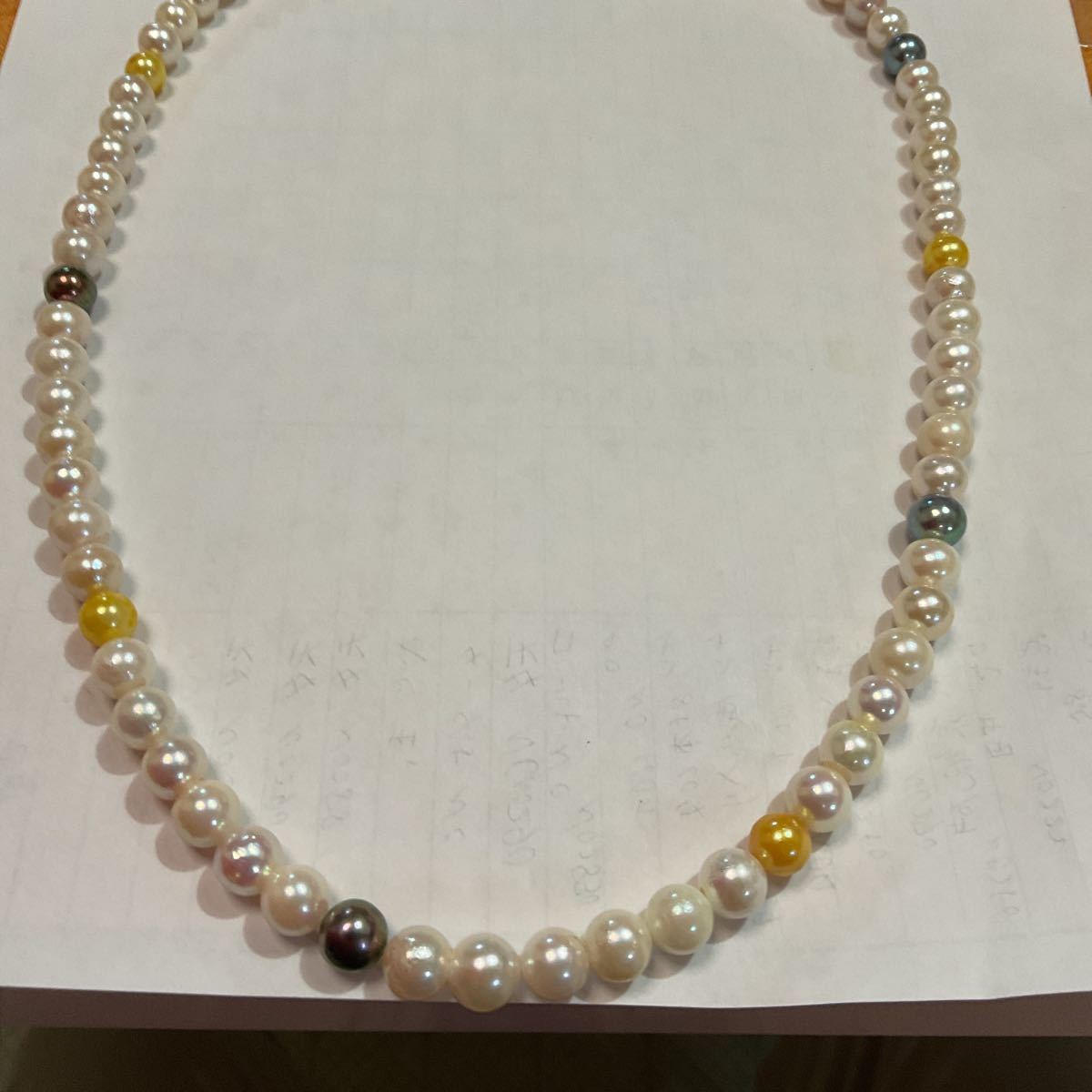 あこや真珠マルチネックレス〔8-7.5拍卖