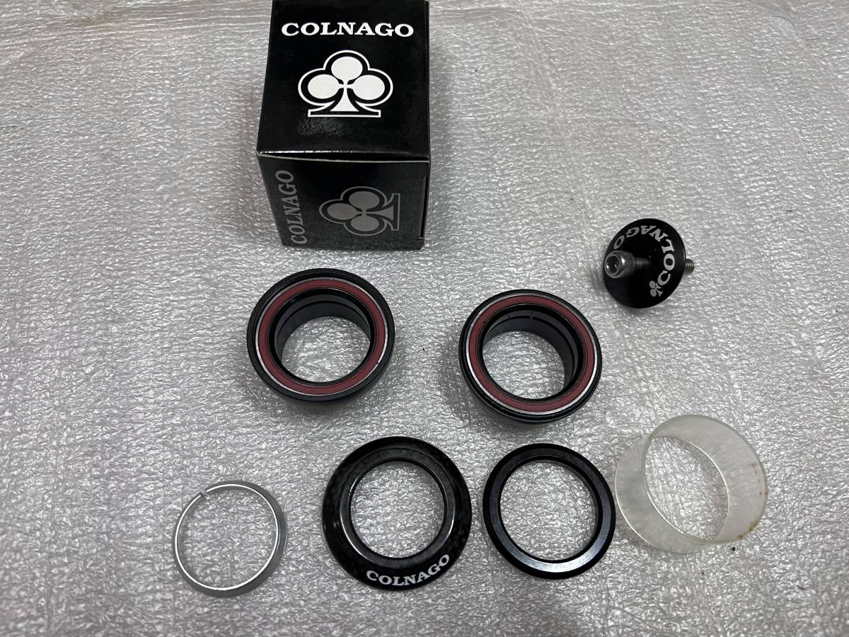 新品 コルナゴ COLNAGO カーボン ヘッドセット カートリッジアロイキャップヘッドセット拍卖