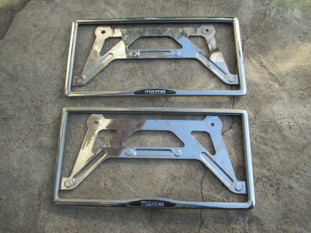 マツダ ナンバーフレーム拍卖