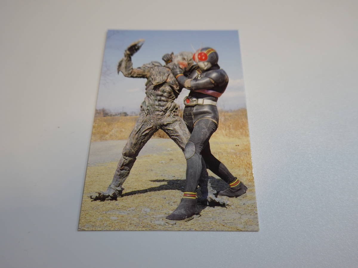 10.レギュラーカード 仮面ライダーBLACKvsシーBLACKラカンス怪人 『仮面ライダー』 仮面ライダーチップスR 第1記録 仮面ライダーカード拍卖