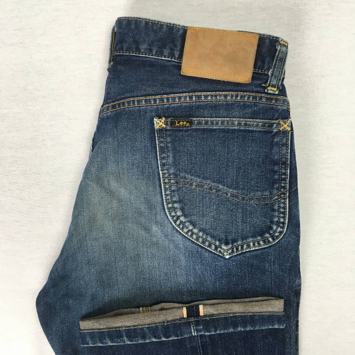 Lee リー 0505 RIDERS 日本製 デニム パンツ ジーンズ W31 L35 ボタンフライ セルビッチ拍卖