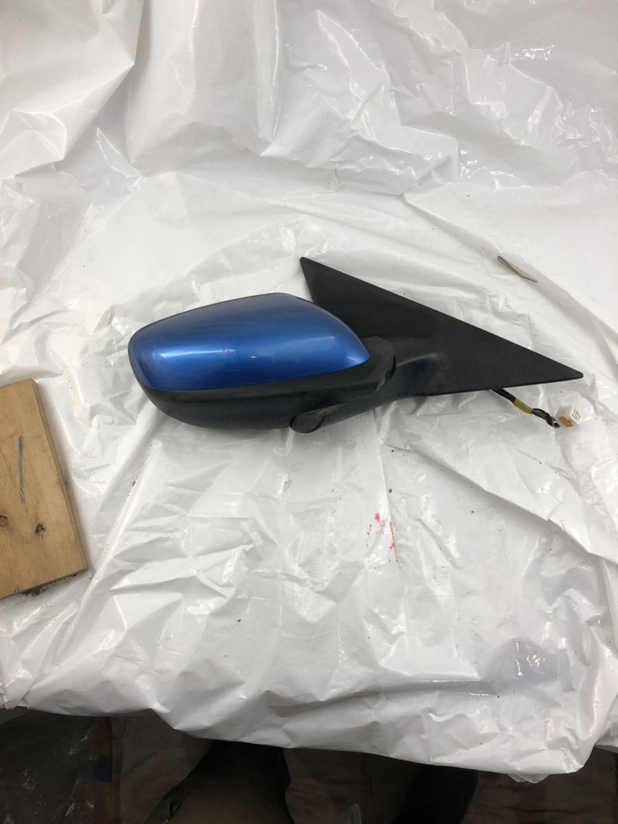 g12.57 SE3P RX-8 ミラー サイドミラー ドアミラー 右 右側運転席側 7ピン 青ブルー15年拍卖