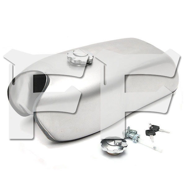 オートバイ ホンダ カワサキ スズキ ヤマハ BMW RD50 RD350 RD400 R100R GS GT 未塗装 ガソリンタンク 9L 2.4GAL 新品拍卖