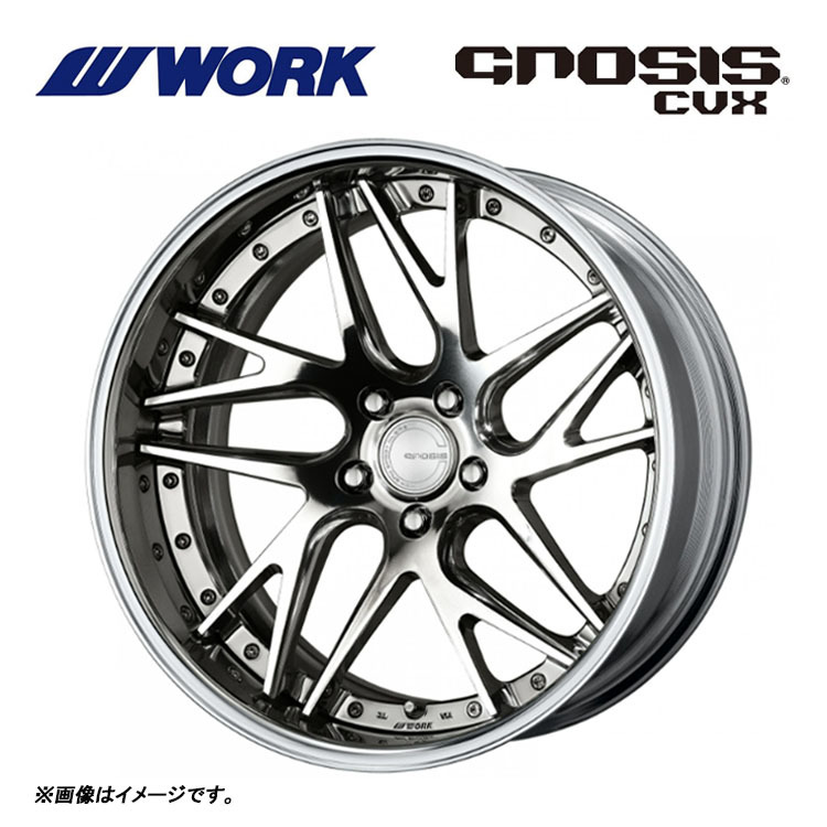 送料無料 ワーク GNOSIS CVX FULL REVERSE ミドルコンケイブ BIG CALIPER Rdisk 9.5J-19 -20~-32 5H-114.3 【4本セット 新品】拍卖