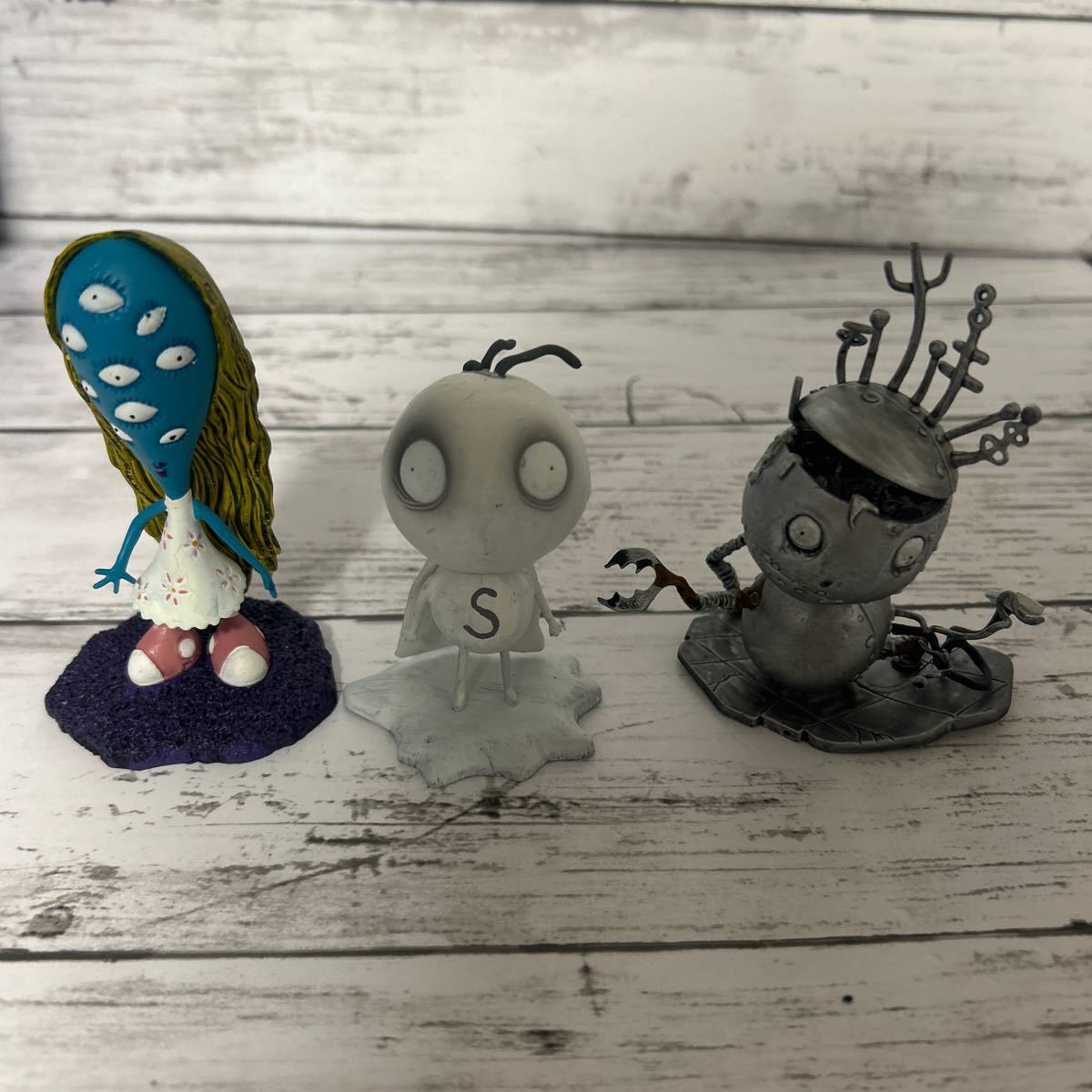 【現状品】 ティム・バートン オイスター・ボーイの憂鬱な死 フィギュア 3体セット拍卖