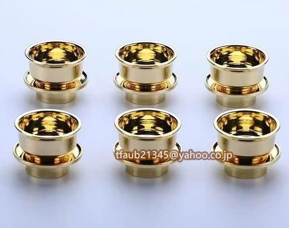 【ケーリーフショップ】【密教法具 寺院用仏具】前具 六器 6個一組 (一面器) 真言宗拍卖