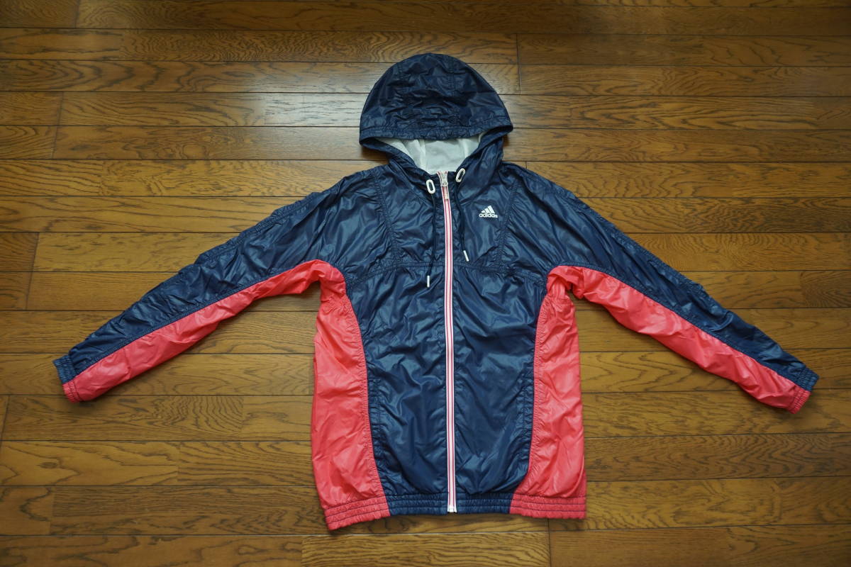 ◇ adidas CLIMAPROOF アディダス ◇ メッシュ裏地 ウインドブレーカー ジャケット ◇ size L拍卖