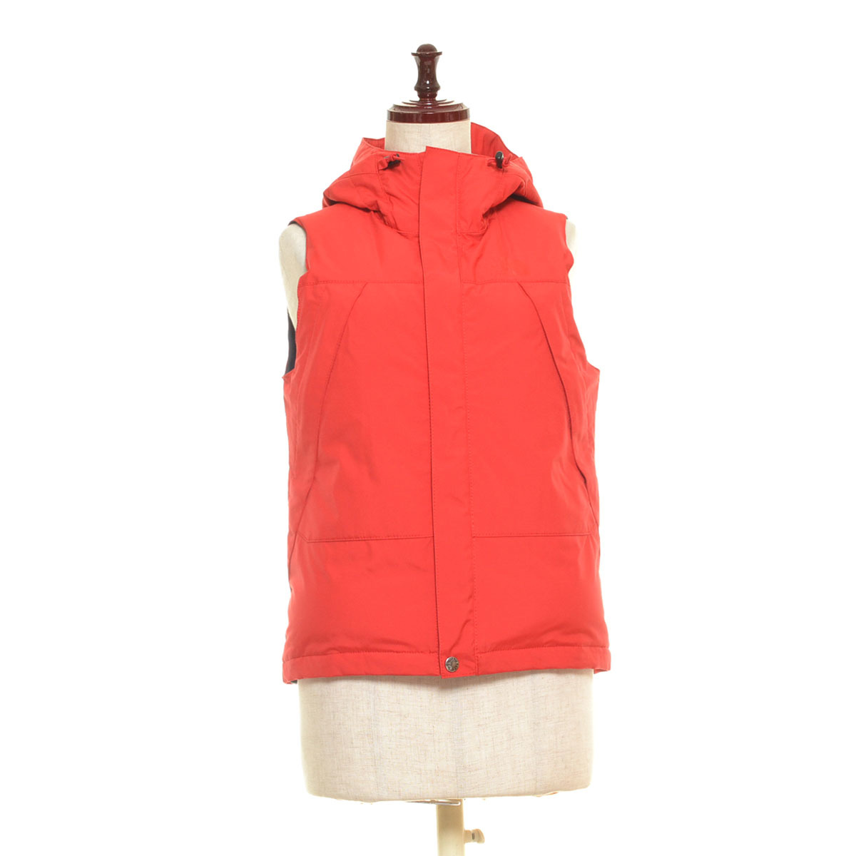 ■324325 JUNYA WATANABE COMME des GARCONS MAN PINK コムデギャルソン ●フードダウンベスト THE NORTH FACE サイズS 2011 レディース拍卖