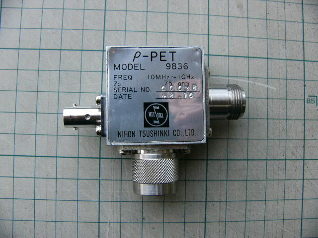 日本通信機 ρーPET VSWR BRIDGE モデル9836拍卖
