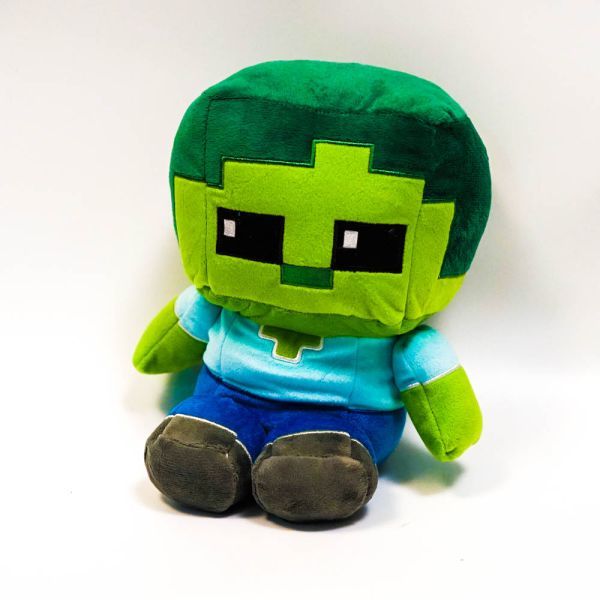 ぬいぐるみ ゾンビ 子供 25cm クッション マインクラフト マイクラ グッズ クリーパー 人形拍卖