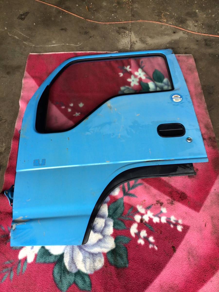 NHR69E H.12年 エルフ ロールーフ Wキャブ 助手席 ドア 手動タイプ キズ凹みあり J上 231226 ④ 即日発送可 ヤフオク イスズ 152×155×19拍卖