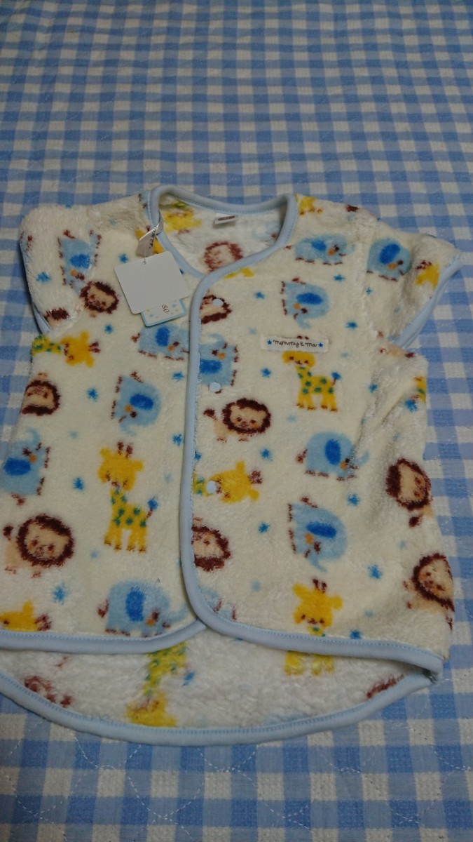 〇♪0930☆未使用・保管品☆マイクロフリースベスト アニマル95拍卖