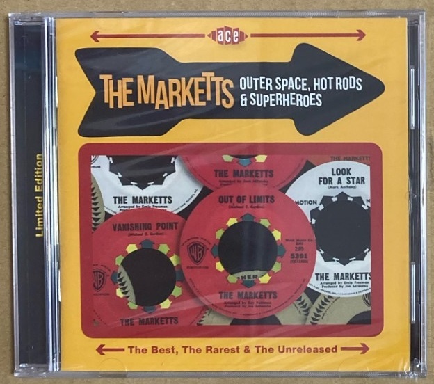 CD★THE MARKETTS 「OTHER SPACE, HOT RODS & SUPERHEROES」 マーケッツ、ベスト盤、未開封拍卖