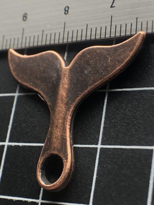 イルカ★ドルフィンテール★銅★ペンダント★キーホルダー拍卖