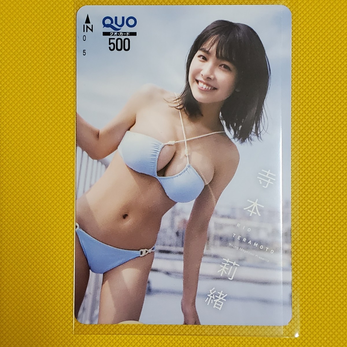 【抽プレ/即決!/超貴重!】寺本莉緒② ヤングマガジン クオカ拍卖