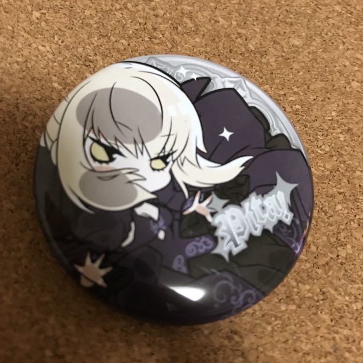 劇場版 Fate/stay night Heaven's Feel ぴた!でふぉめ 缶バッジ セイバーオルタ 缶バッチ 缶バッヂ 公式 グッズ Fate/GrandOrder FGO拍卖