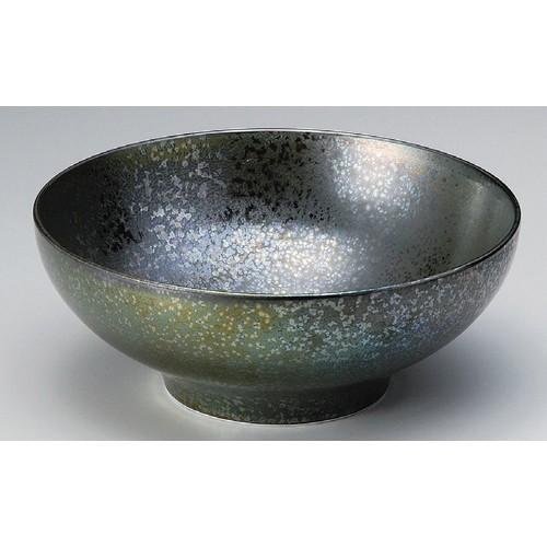 KU美濃焼! ☆黒彩深大鉢☆ KU20-6-527 プレート 組飯碗 ご飯茶碗 鉢 大鉢 中皿 向付 ボウル ギフト拍卖