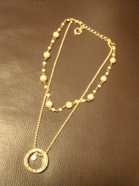 ★★★No.77★ゴールドリング&パールネックレス★★★拍卖