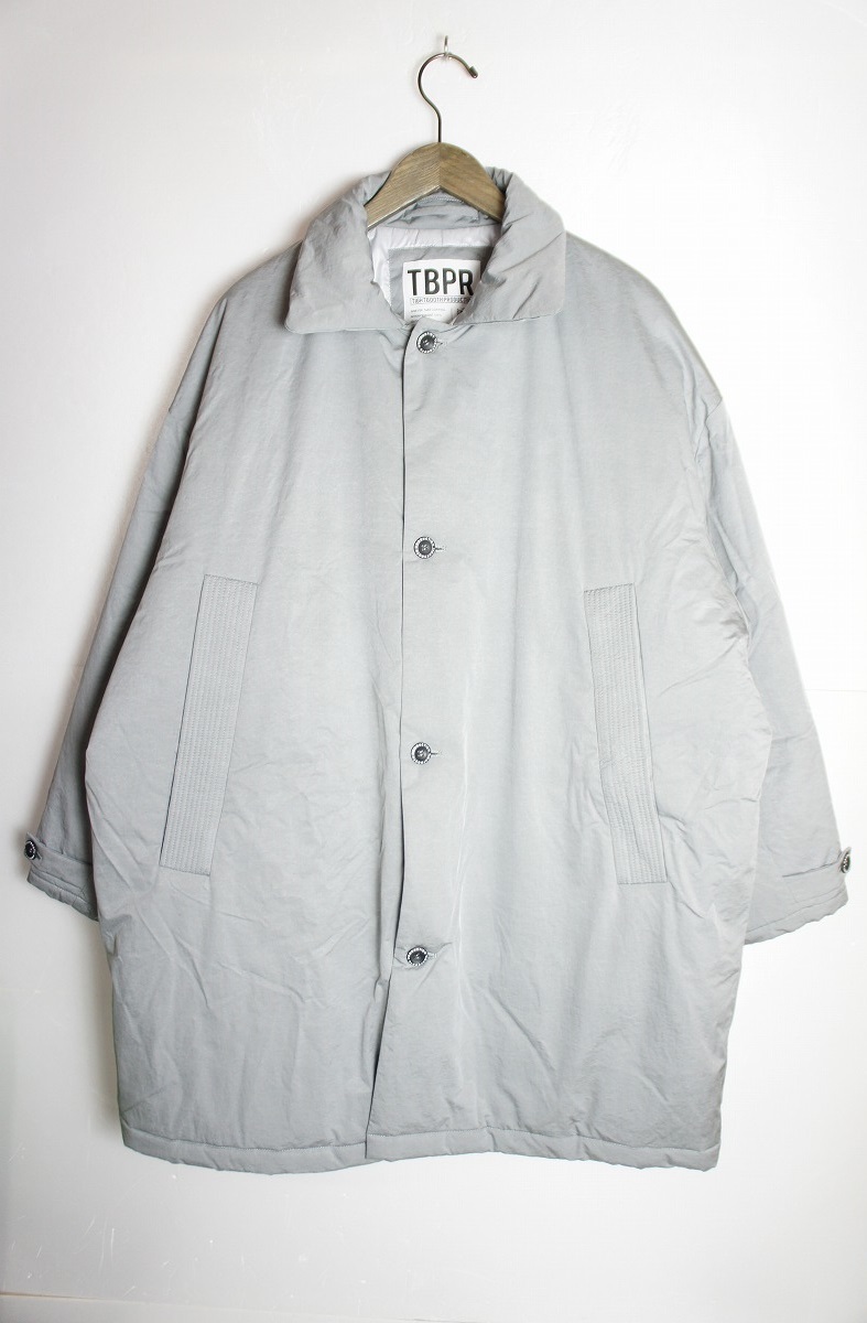 美品22AW TIGHTBOOTH PRODUCTION タイトブース PUFFY BIG COAT パフィー ビッグ コート 中綿 TBPR シンサレート 灰319N▲拍卖