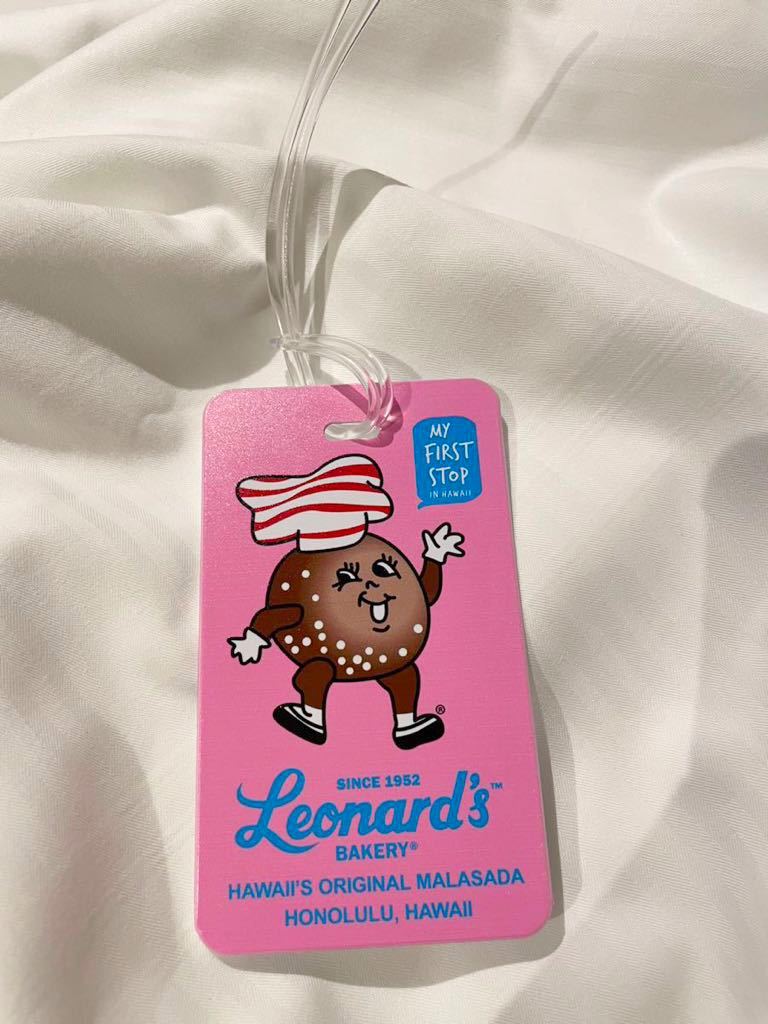 新品 レナーズ レナーズベーカリー ハワイ限定 日本未発売 Leonard's BAKERY lanyard ピンク色 マラサダ ネームタグ 旅行 バッグ拍卖