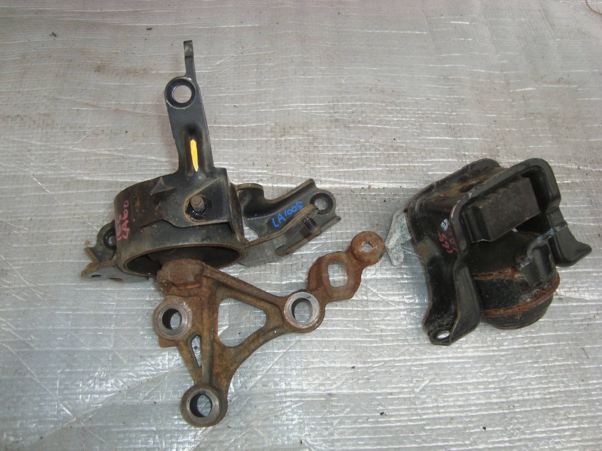 165 ムーヴ LA100S エンジン マウント ミッションマウント拍卖