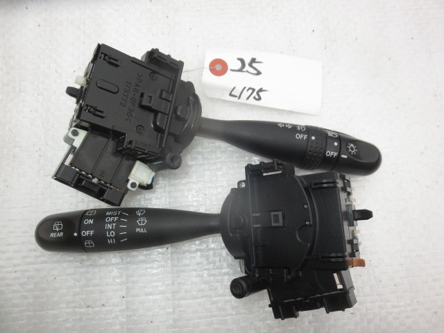 25 ムーヴ カスタム L175S ライトスイッチ ワイパースイッチ拍卖