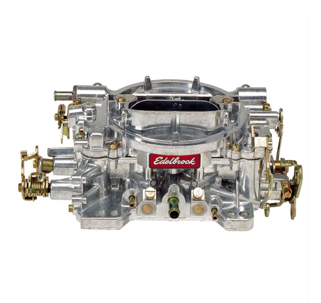 EDELBROCK エーデルブロックキャブレター 600cfm マニュアルチョーク 。エーデルキャブ インパラ ベルエア カマロ シェベル シボレー拍卖