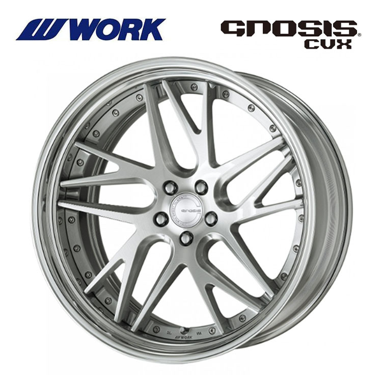 送料無料 ワーク GNOSIS CVX STEP RIM ディープコンケイブ STANDARD Hdisk 9J-20 +26~-28 5H-100 【2本セット 新品】拍卖