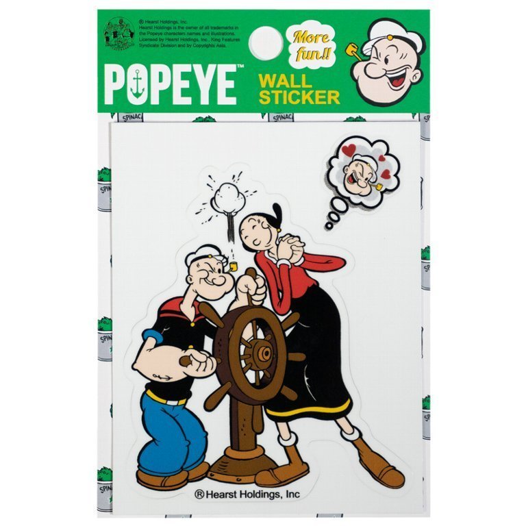 POPEYE Sticker ポパイ ステッカー(PO-01)アメーー(PO-01)アメ雑 アメリカン雑貨 アメリカ雑貨拍卖
