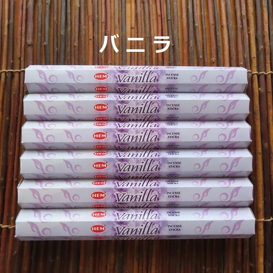 〓 新品 〓 お香 HEM バニラ 6箱セット 〓 Vanilla拍卖