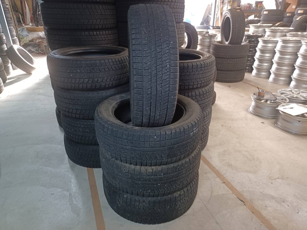 225/55R18 ブリヂストン ブリザック VRX2 7.5山 No.123拍卖