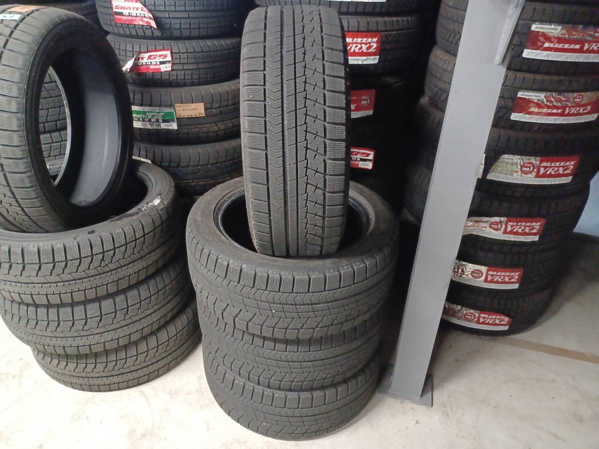 225/50R17 ブリヂストン ブリザック VRX 8山 No.131拍卖