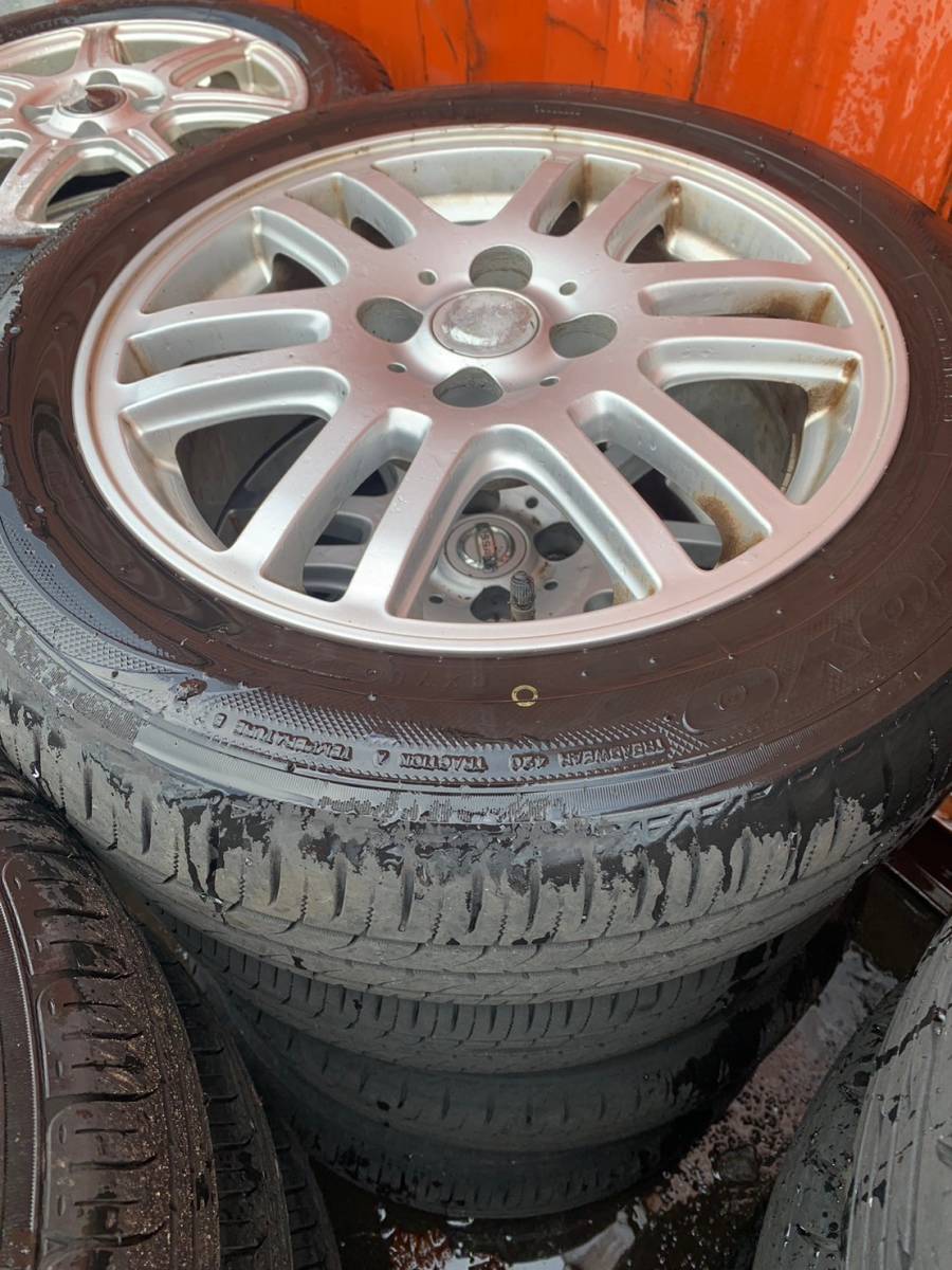 Y1016 175/65R15 TOYO トーヨー 2019年 PCD100 4H 6J 4本セット 日産 NISSAN拍卖