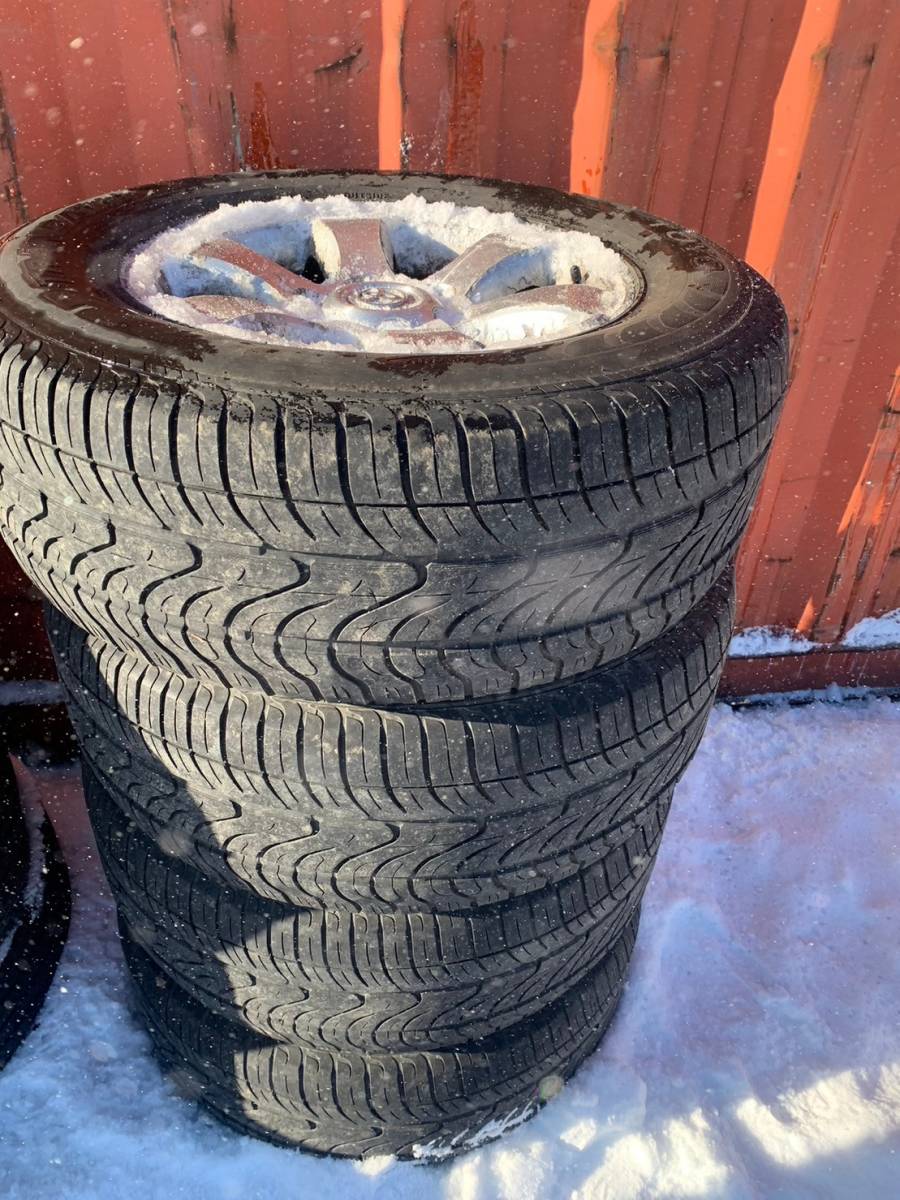 Y1022 265/65R17 112H TOYO トーヨー 2014年 PCD139.7 6H 7.5J +30 ランクル プラド 4本セット拍卖