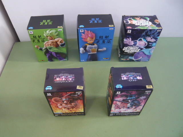 201◆フィギュア まとめ ドラゴンボール ワンピース 5点セット◆未使用保管品◆E拍卖