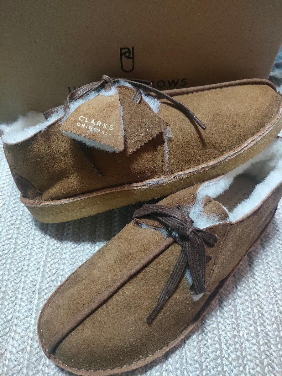新品 定価33000 Clarks クラークス デザートトレック UK8 42 ユナイテッドアローズ BEAUTY&YOUTH 別注 拍卖