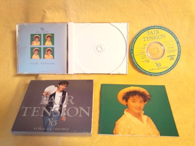 荻野目洋子 フェア・テンション FAIR TENSION ユア・マイ・ライフ 千年浪漫 VDR-1645 CD アルバム おぎのめようこ拍卖