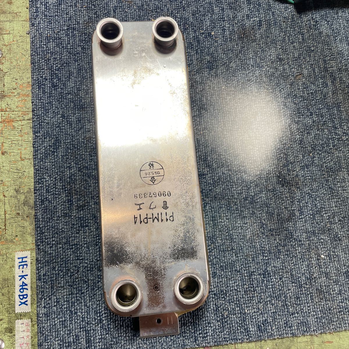 ジャンク パナソニック ヒートポンプ給湯機 HE-K46BX 熱交換器 エコキュート 中古部品拍卖