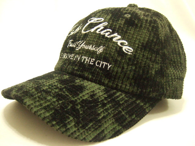 s横浜最新 テイクチャンスTake Chance★魅惑のキャップ迷彩グリーン メンズレディース 送料300円 ξ★caξ ξCap帽子野球帽6拍卖