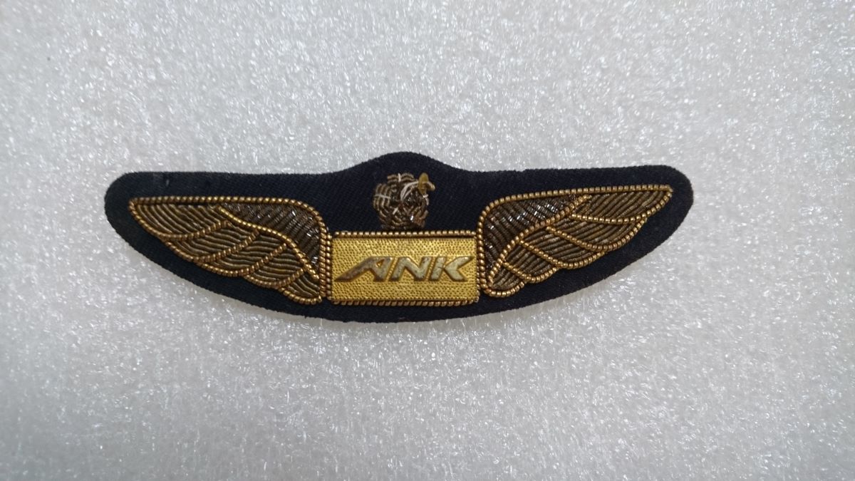 パイロット 胸章 ウイングマーク ANK エアーニッポン株式会社拍卖