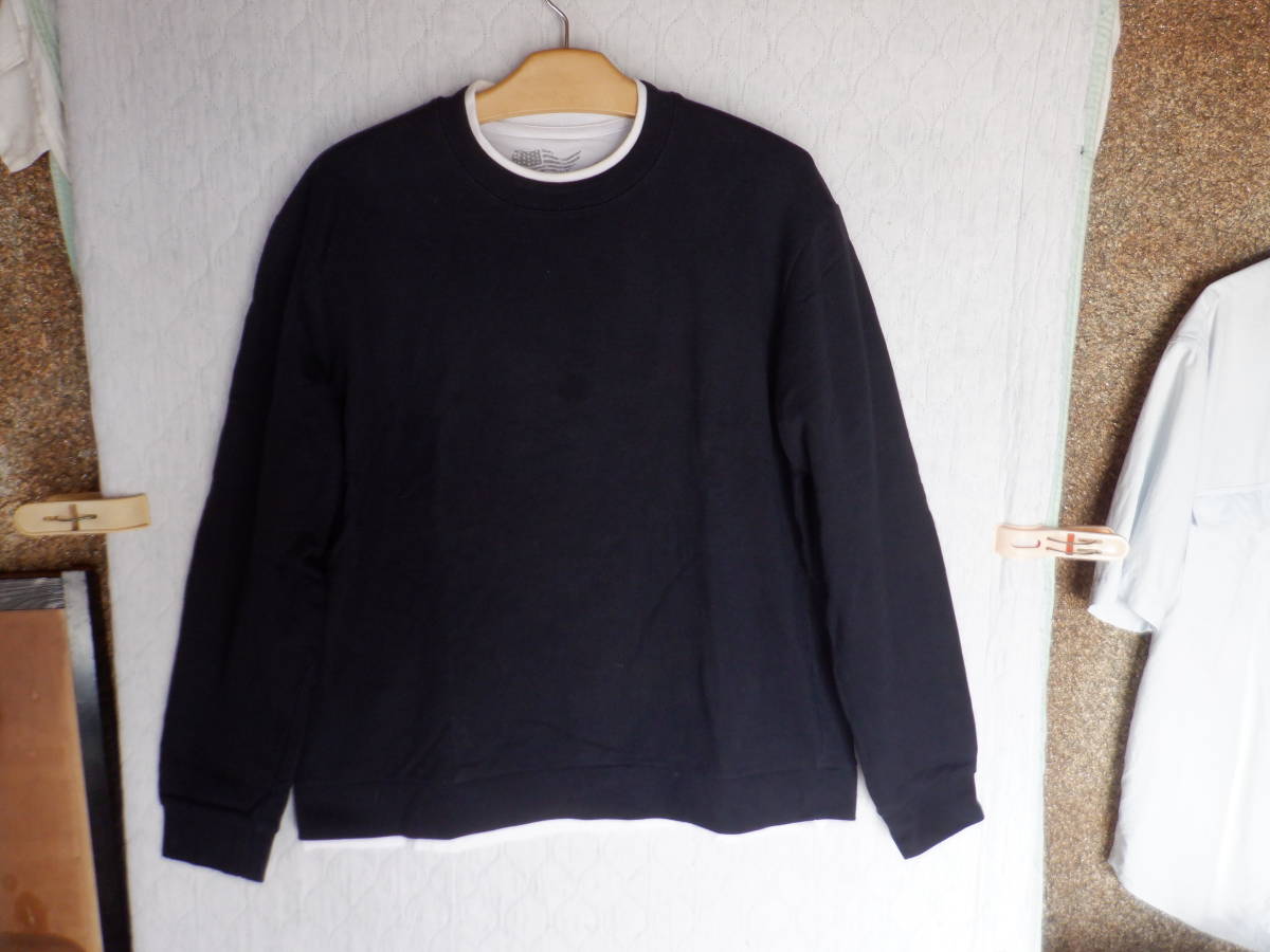 CLOSSHI (株)しまむら 長袖 Tシャツ チャコールグレー LLサイズ 拍卖