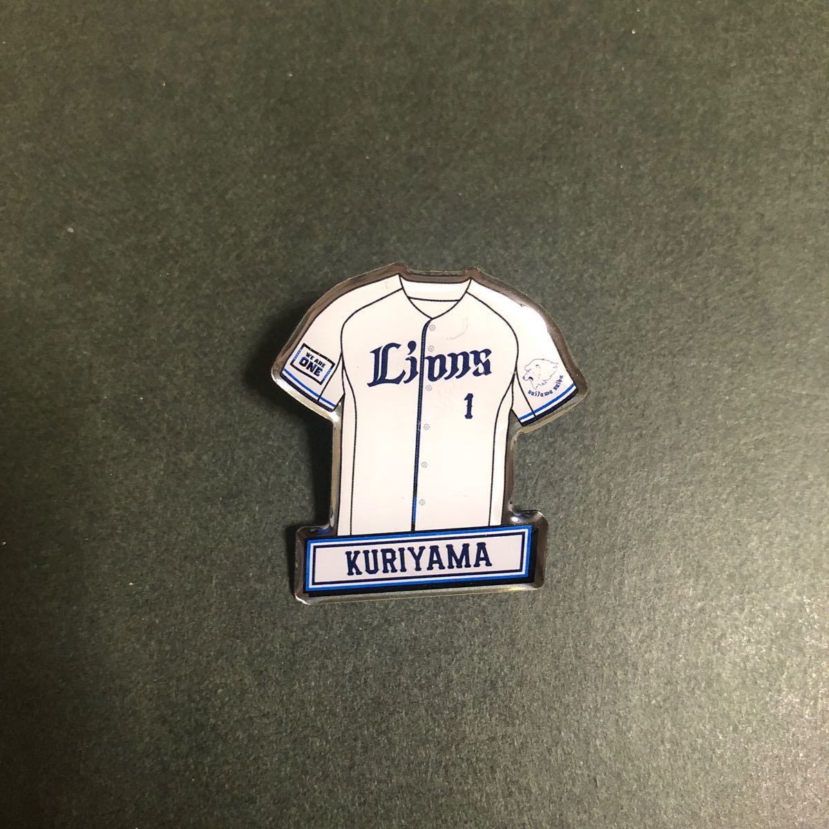 栗山巧 埼玉西武ライオンズ グループA ピンバッチ ピンバッジ 2023 ユニフォーム拍卖