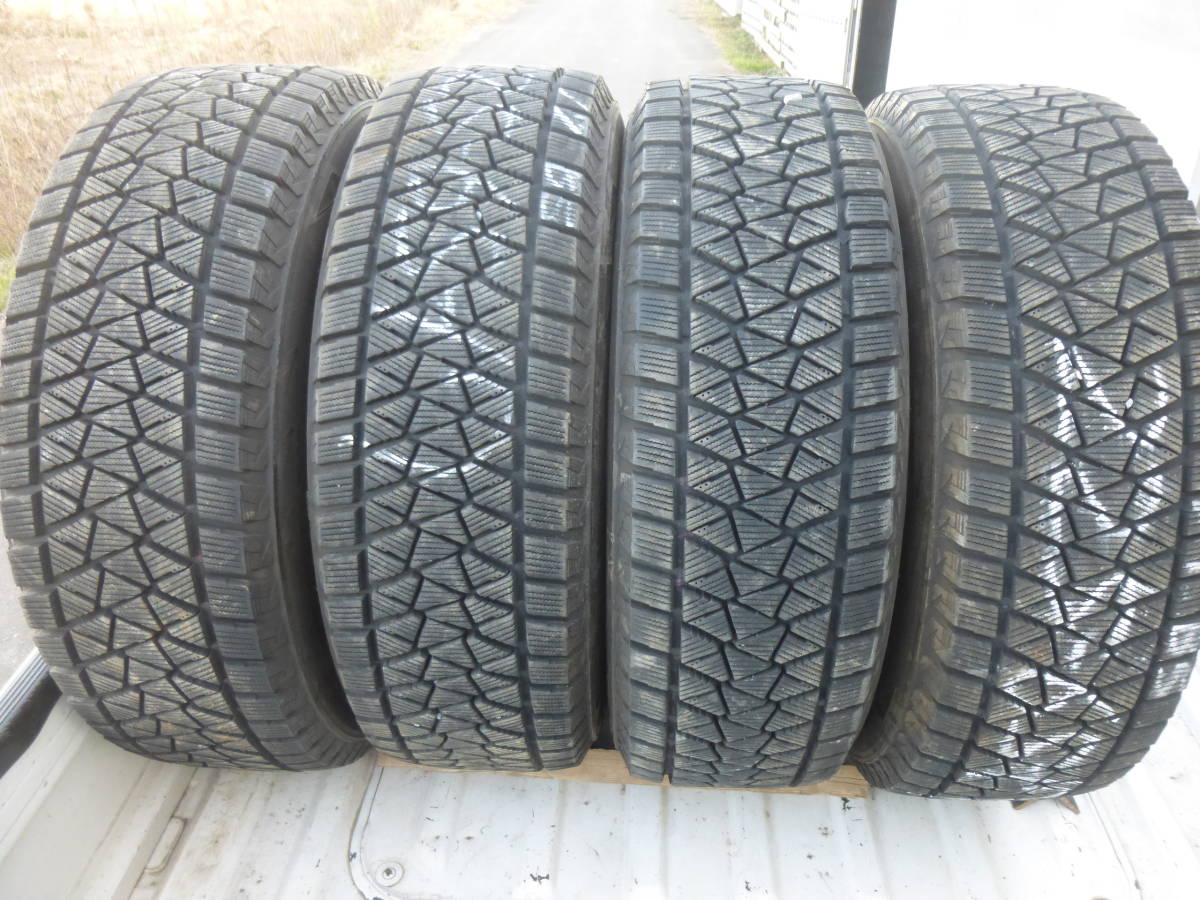 BRIDGESTONEブリジストン BLIZZAK DM-V2 STUDLESS 225/65R17 4本 管T-24拍卖